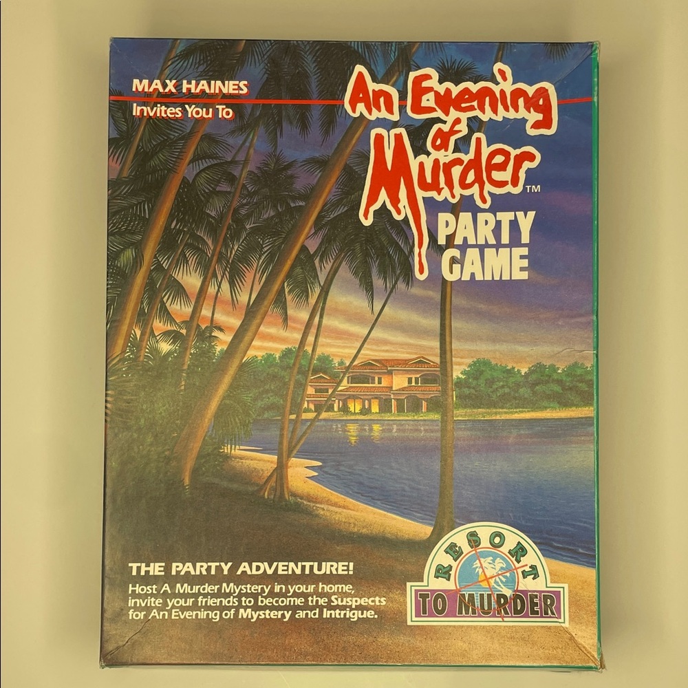 An Evening of Murder Party Game